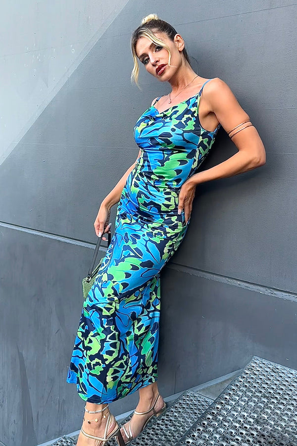 Sukia Printed Maxi Dress