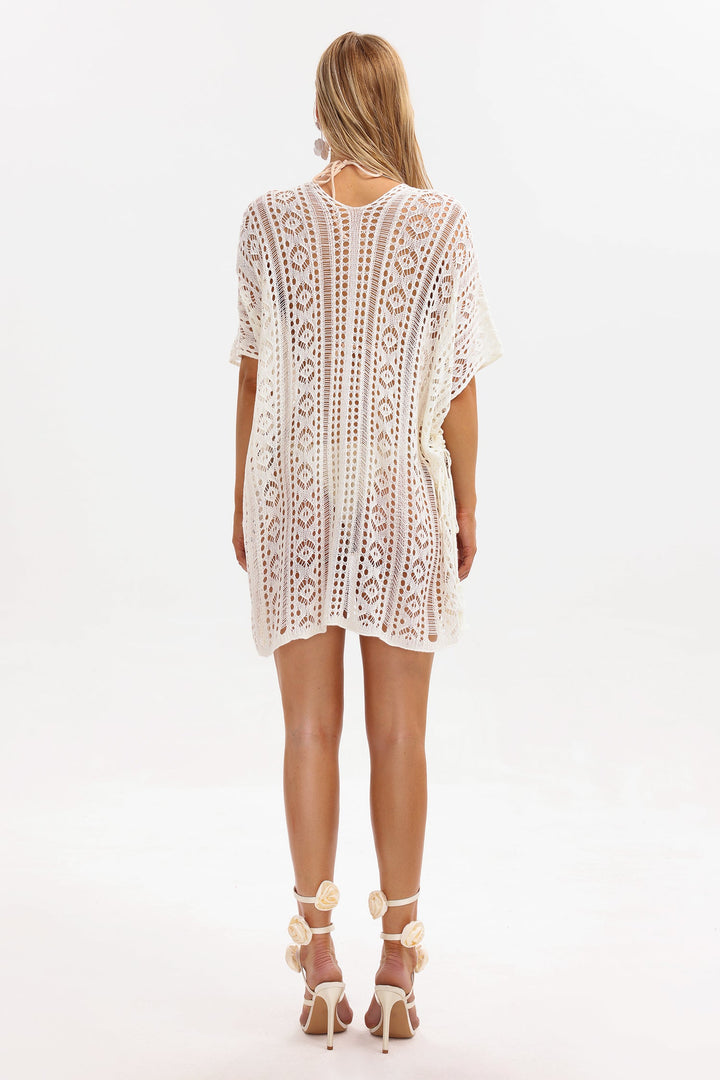 Iomo Knitted V Neck Dress