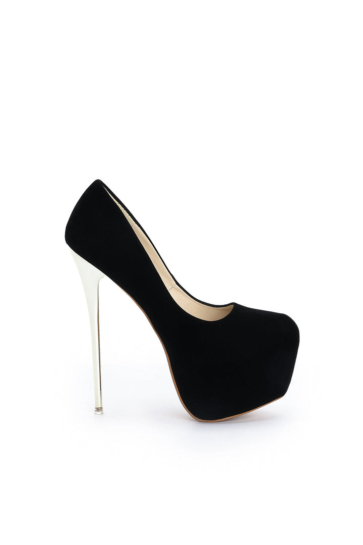 Parry Velvet Platform Stiletto Pumps