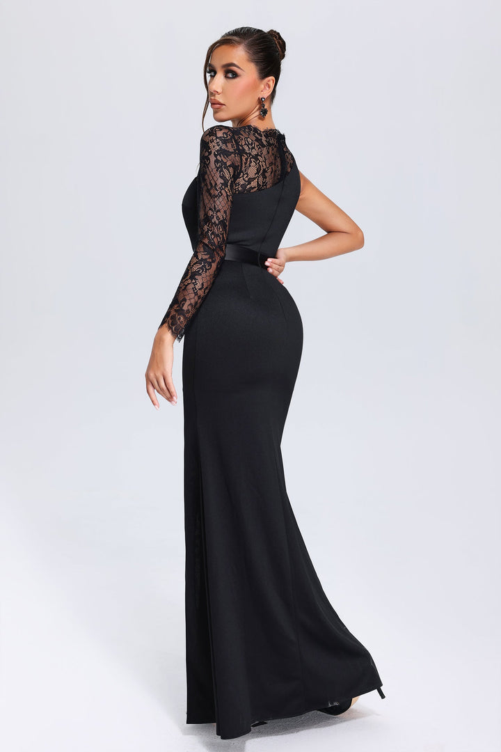 Naja Lace Sleeve Maxi Dress