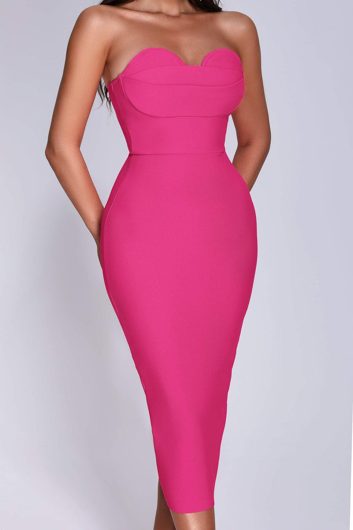 Salimi Midi Bandage Dress - Bellabarnett