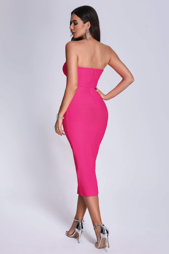 Salimi Midi Bandage Dress - Bellabarnett